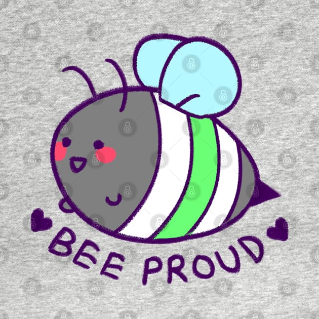 BEE proud: agender flag by strasberrie